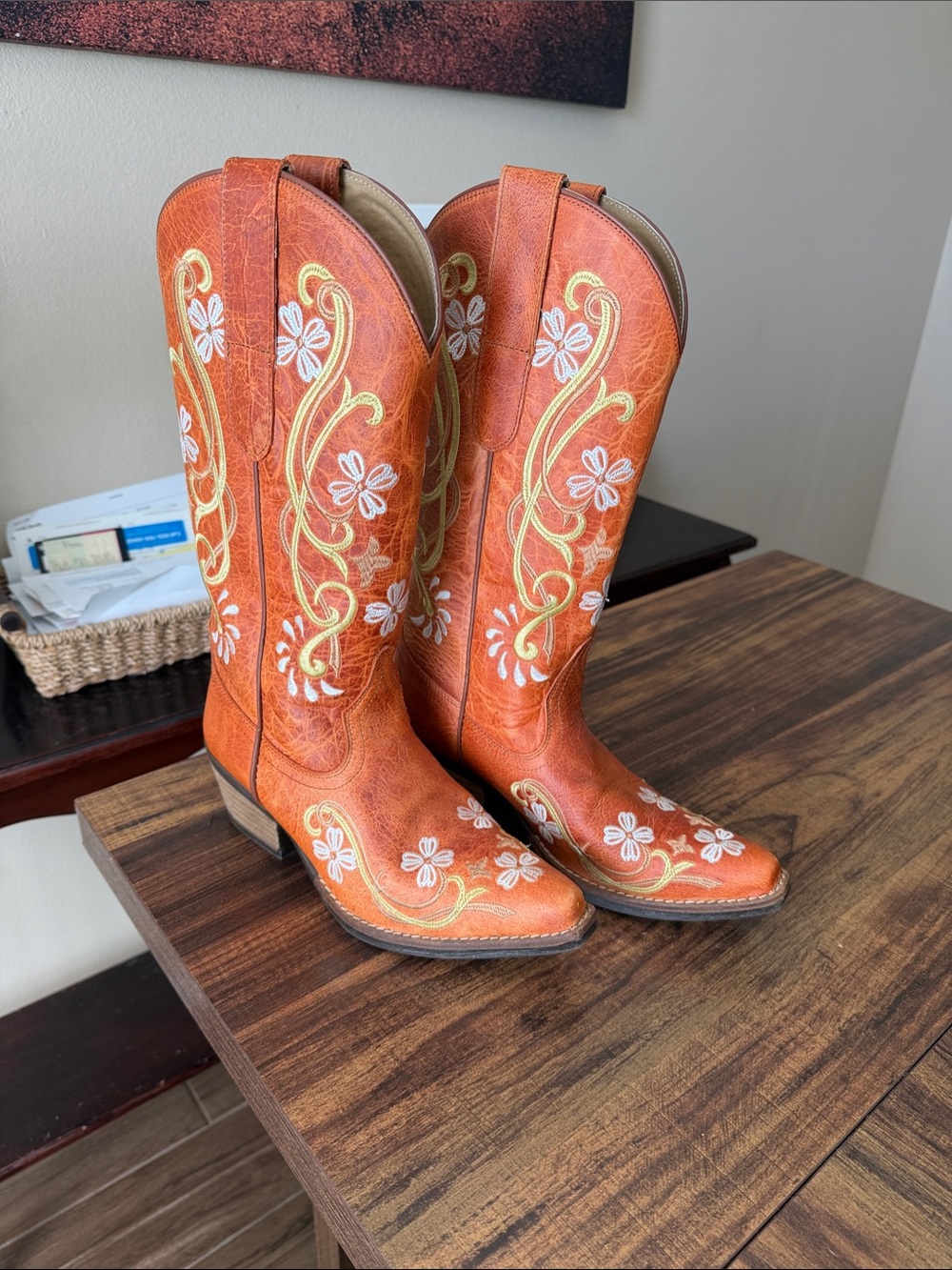 Women's Sterling River Floral Embroidered Western Cowboy Boots